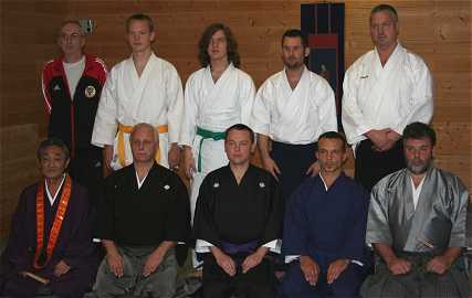 Harada Sensei und einige Teilnehmer